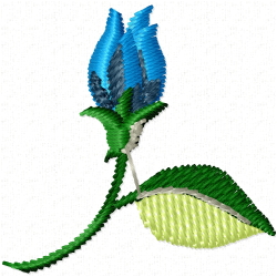 Flowers And Tree Embroidery Design 3
